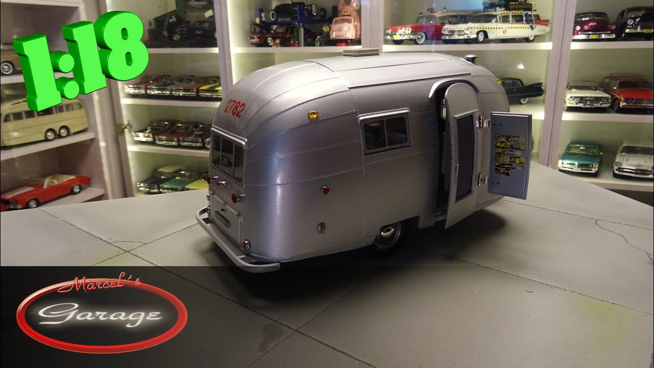1:18  Camping Trailer  Airstream Motor City Classics  Diecast