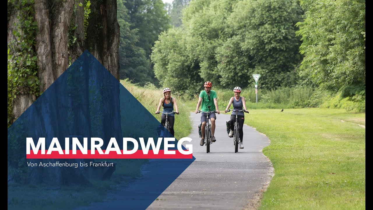 Von Aschaffenburg bis Frankfurt - Eine Tour auf dem Mainradweg