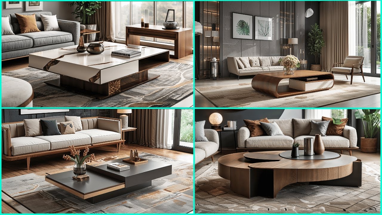 Beautiful coffee table design for living room centre table ideas | Stylish Coffee Table Ideas