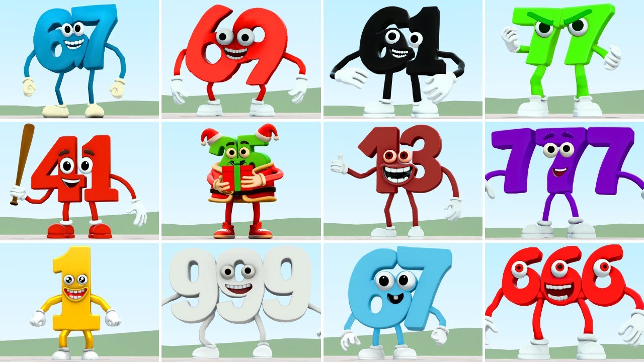 Who Is The Strongest Between All Steal A Brainrot Numbers In Garry's Mod