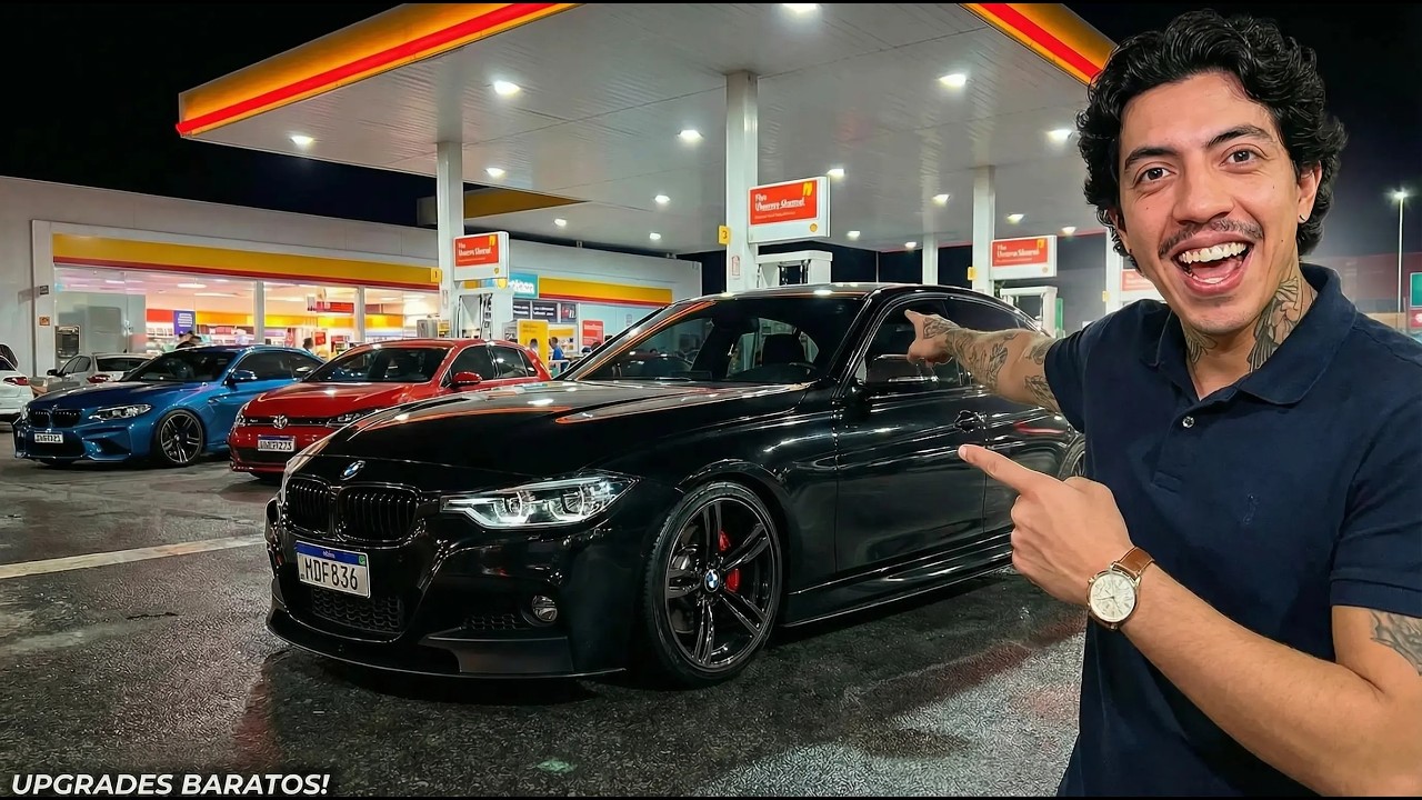 Como Personalizar Seu BMW 320i Gastando Pouco! (Upgrades Reais e Baratos)