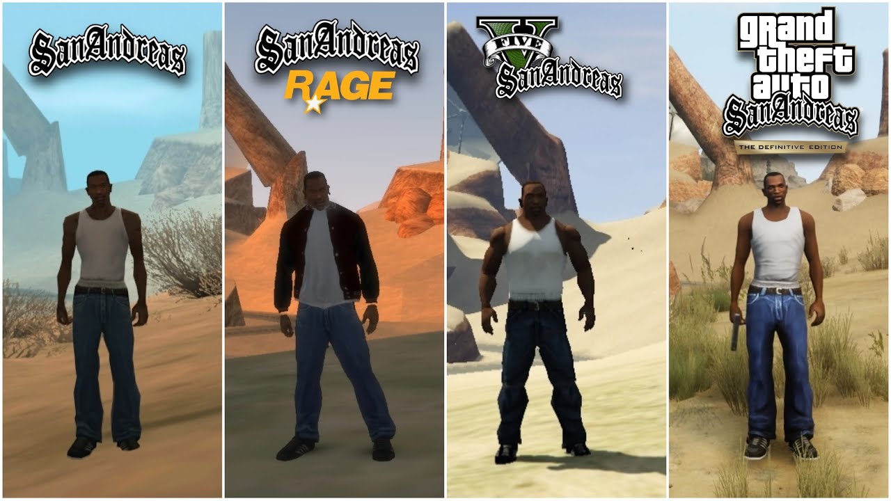 PLAYING ALL VERSIONS OF GTA SAN ANDREAS