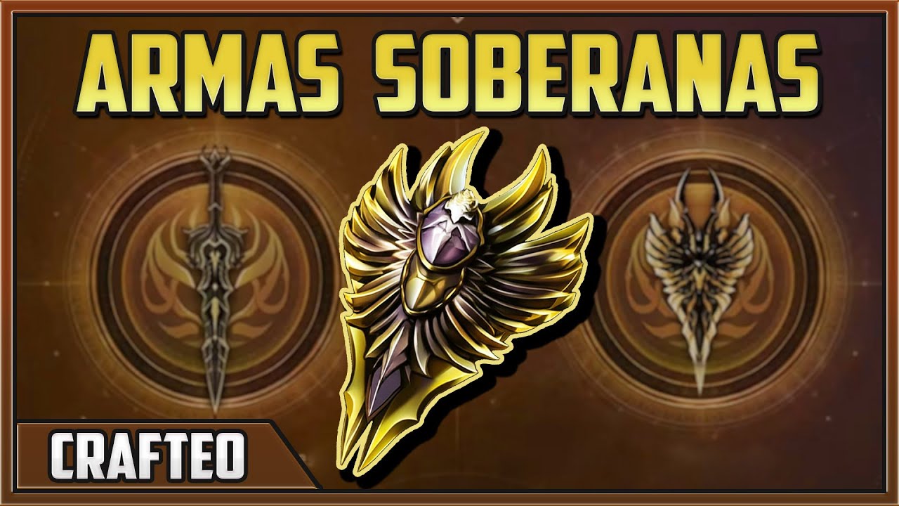 Como Conseguir y Encantar ARMAS SOBERANAS (Secundaria - Principal - Despertar)