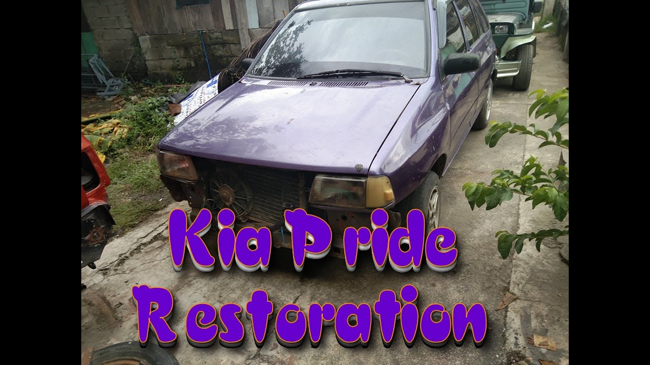 My Kia Pride CD5 Restoration