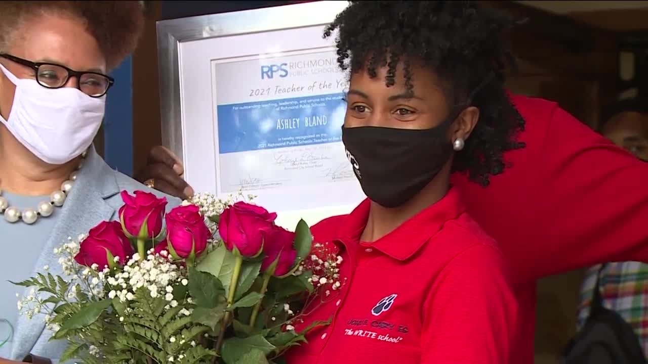 Richmond Public Schools teacher of the year
