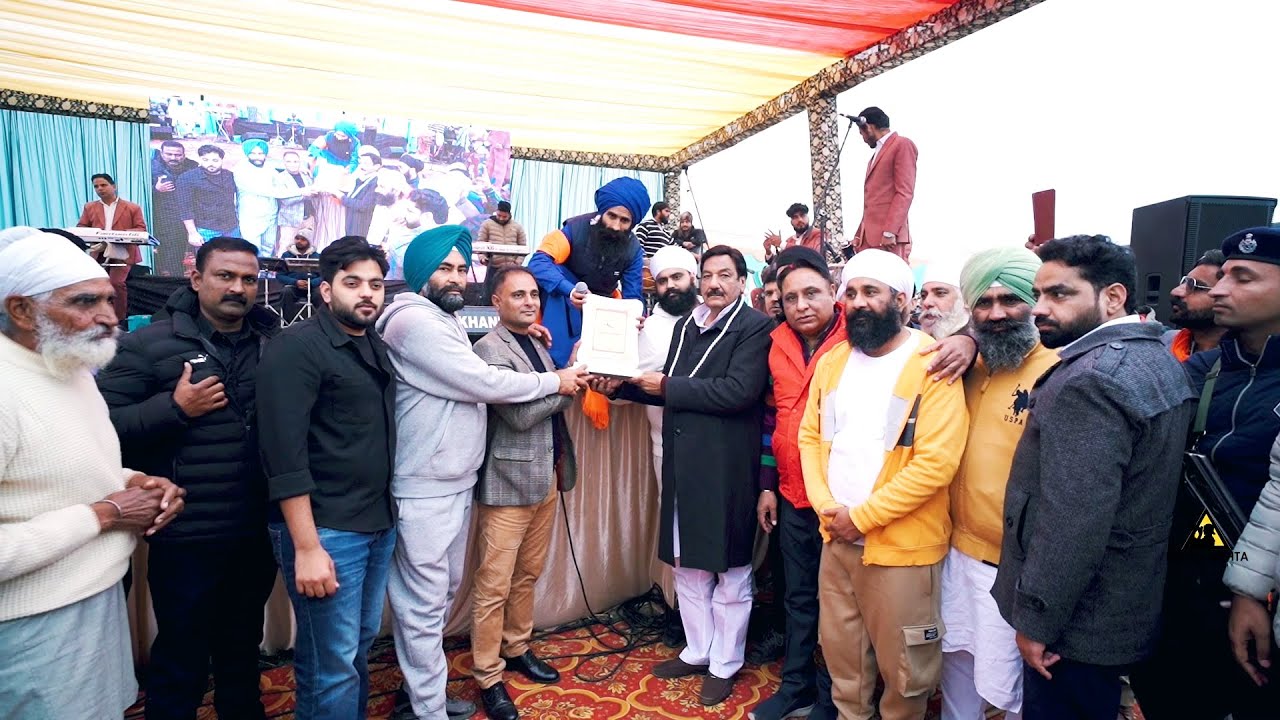 BIRTHDAY CELEBRATION HARPINDER SINGH KUKKA|| KANWAR GREWAL LIVE SHOW|| SHRI GURDV INDOOR STADIUM
