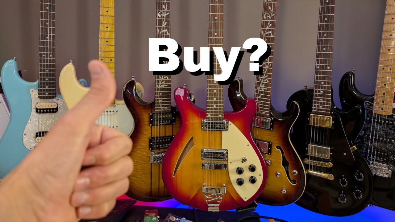 Cheap Amazon Guitar  IYV IRK-300 TSB - Recommended?