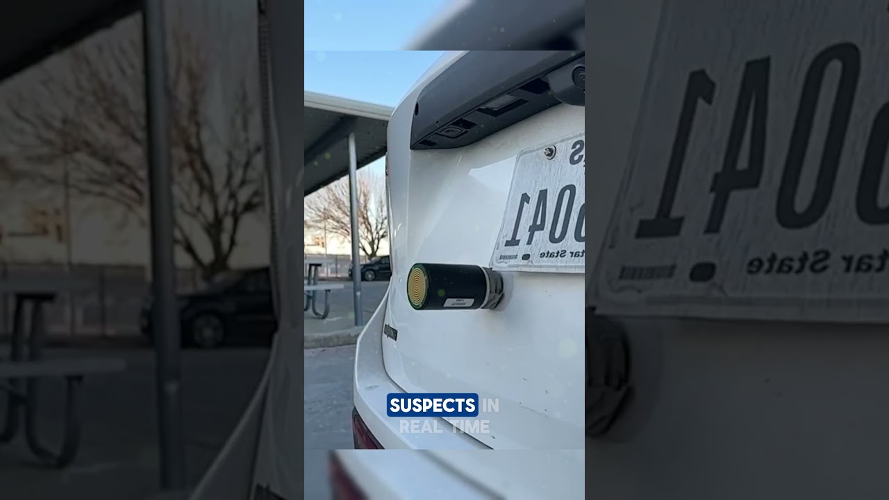 GPS-трекер в виде дротика для полицейских погонь