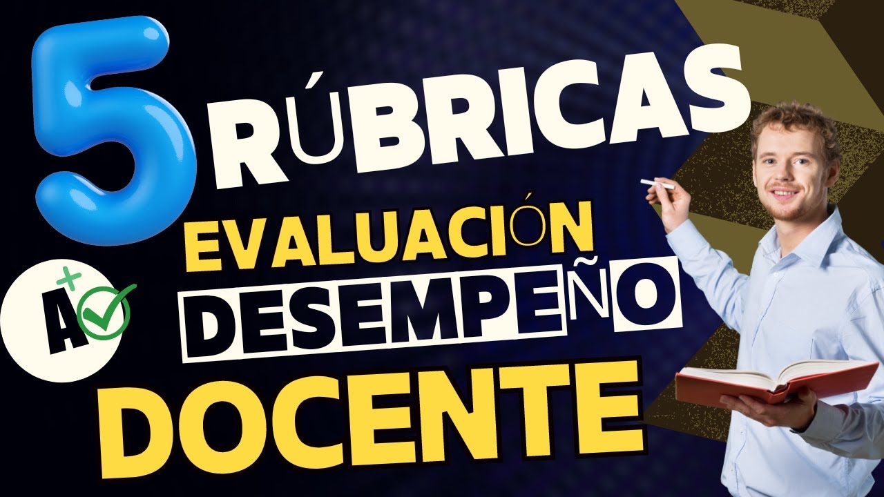 💥CUALES son LAS RUBRICAS de EVALUACIÓN de 😎DESEMPEÑO DOCENTE// minedu