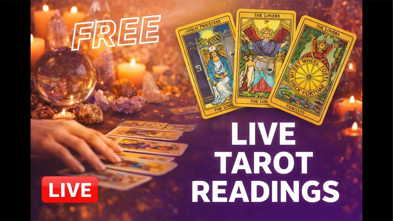 Live Tarot Reading 🔮 FREE Yes or No Answers | Love, Career, Future Prediction