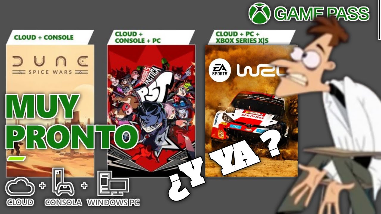 XBOX GAME PASS Segunda quincena de NOVIEMBRE - Persona 5 Tactica, Rollerdrome  y MAS NOVEDADES !