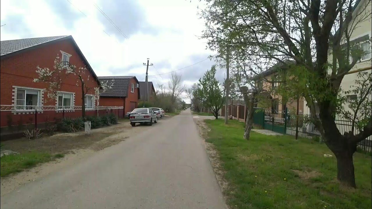 ПРОГУЛКА ПО ПОСЕЛКУ СЕННОЙ ТЕМРЮКСКИЙ РАЙОН. ПРОДАЕТСЯ ДОМ КРАСНОДАРСКИЙ КРАЙ.