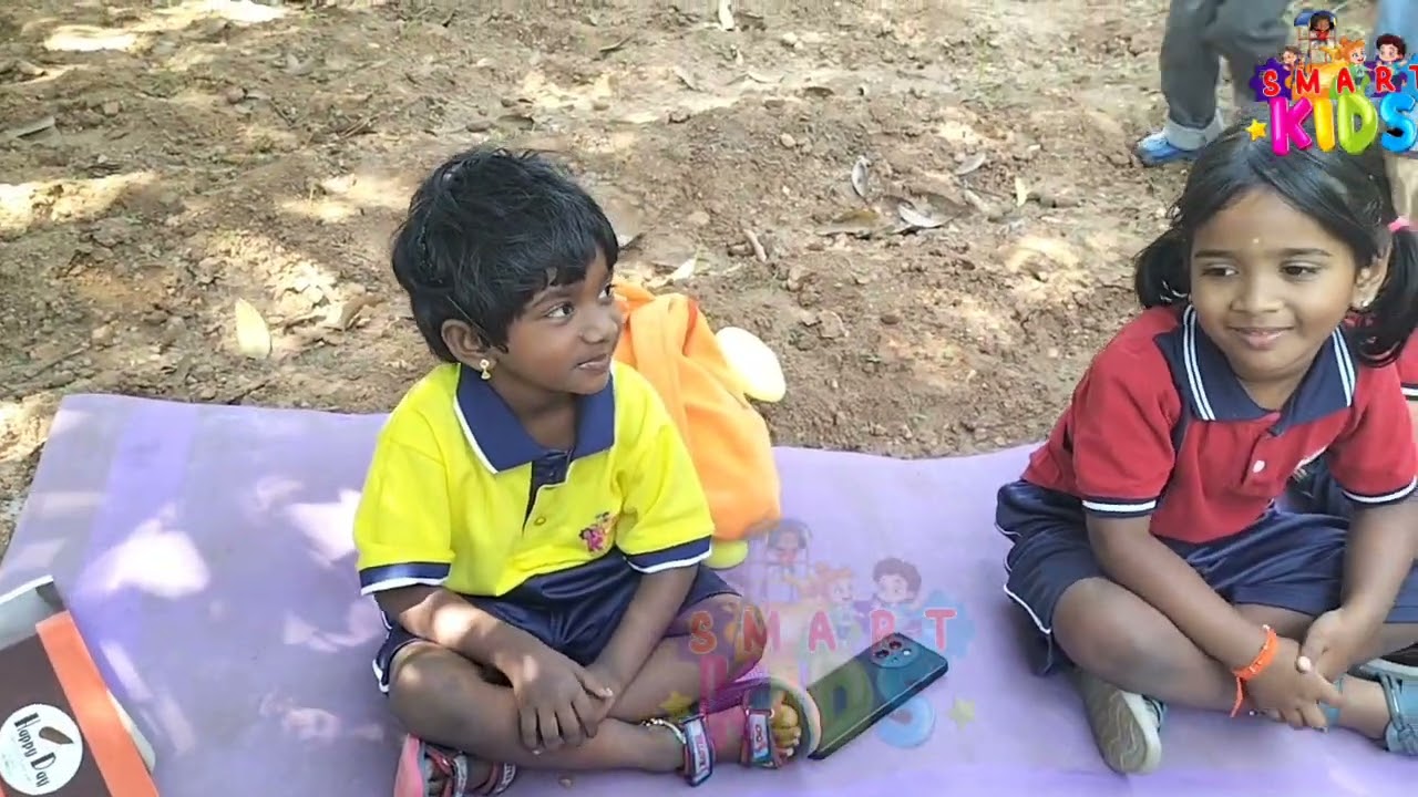 One day trip to village #smartkids #playschool #trip #schooltrip #kidstrip #joyfulkidsongs #trending