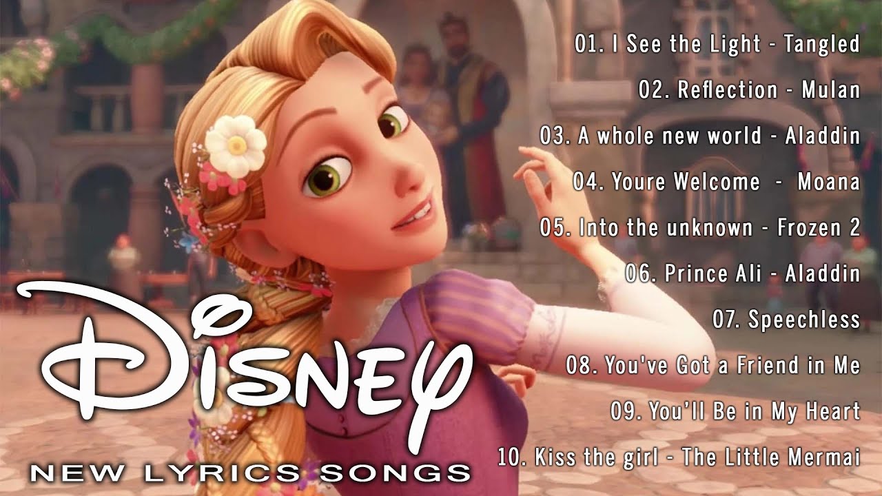 Коллекция Песен Disney 2023 💛 Классическая Музыка Disney С Текстами ⚡ I See The Light - Tangled 💕