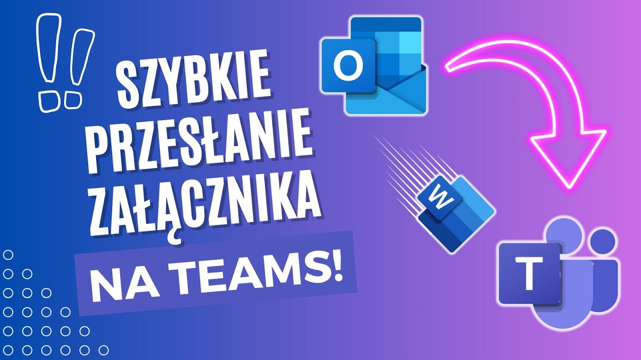 Pracuj jeszcze szybciej z Outlook i Teams