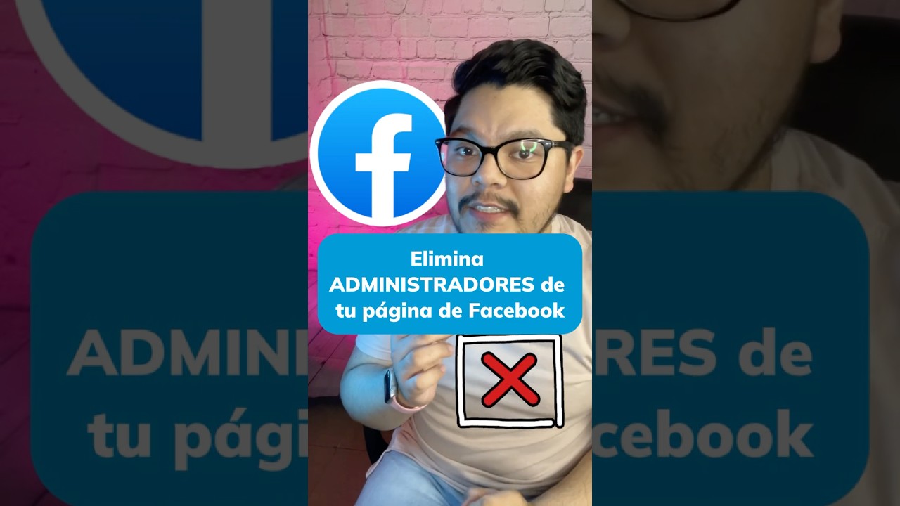 Como Eliminar ADMINISTRADOR de Página de FACEBOOK | Fácil y rápido