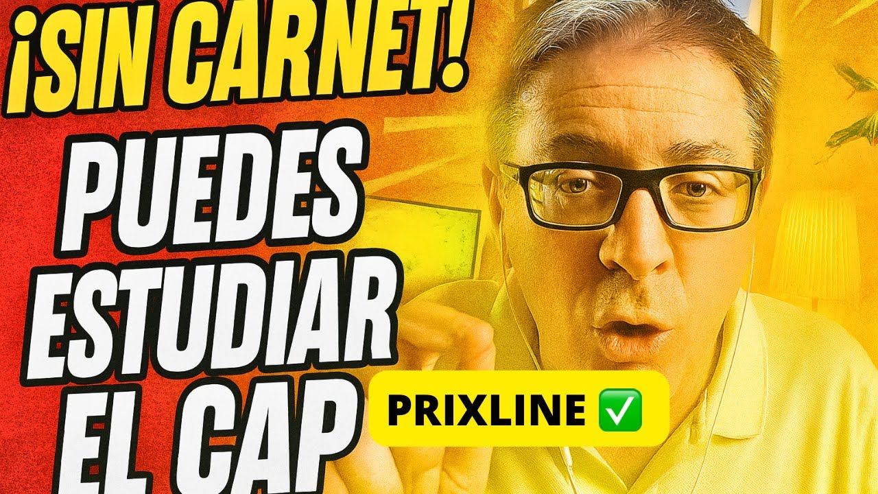 #PRIXLINE ✅ Para Examen del CAP en España 🇪🇸 ¡No Necesitas Licencia!