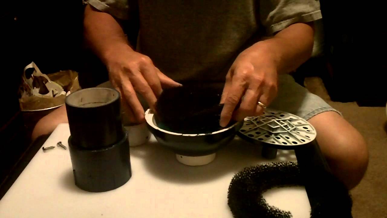 Building a Bait Tank 3 Stage Filter