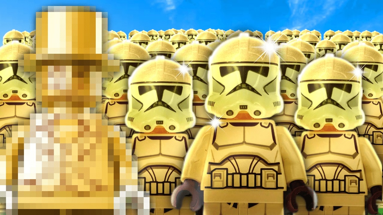 Коробка с минифигурками LEGO MYSTERY за 1 доллар против 1000 долларов...