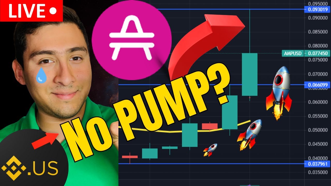 AMP TOKEN LAUNCHED On Binance.US With NO PUMP! (What To DO?)