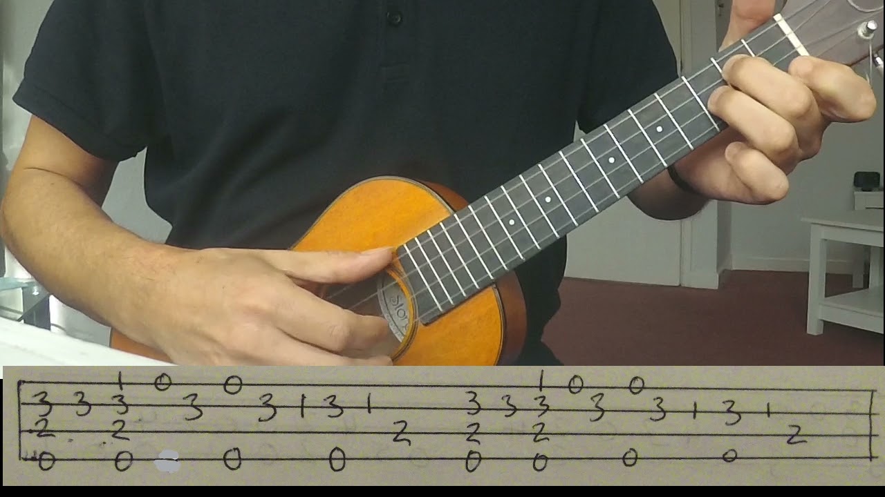 Last Of The Mohicans Fingerstyle Ukulele Tutorial With Tab