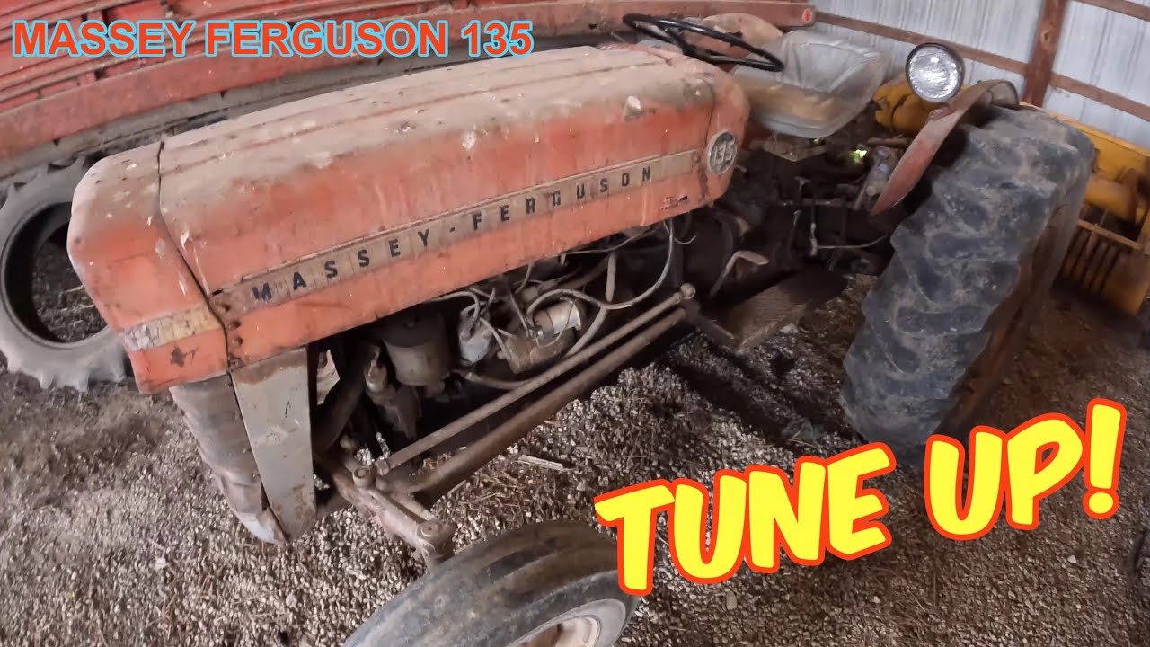 MASSEY FERGUSON 135 TUNE UP!!!