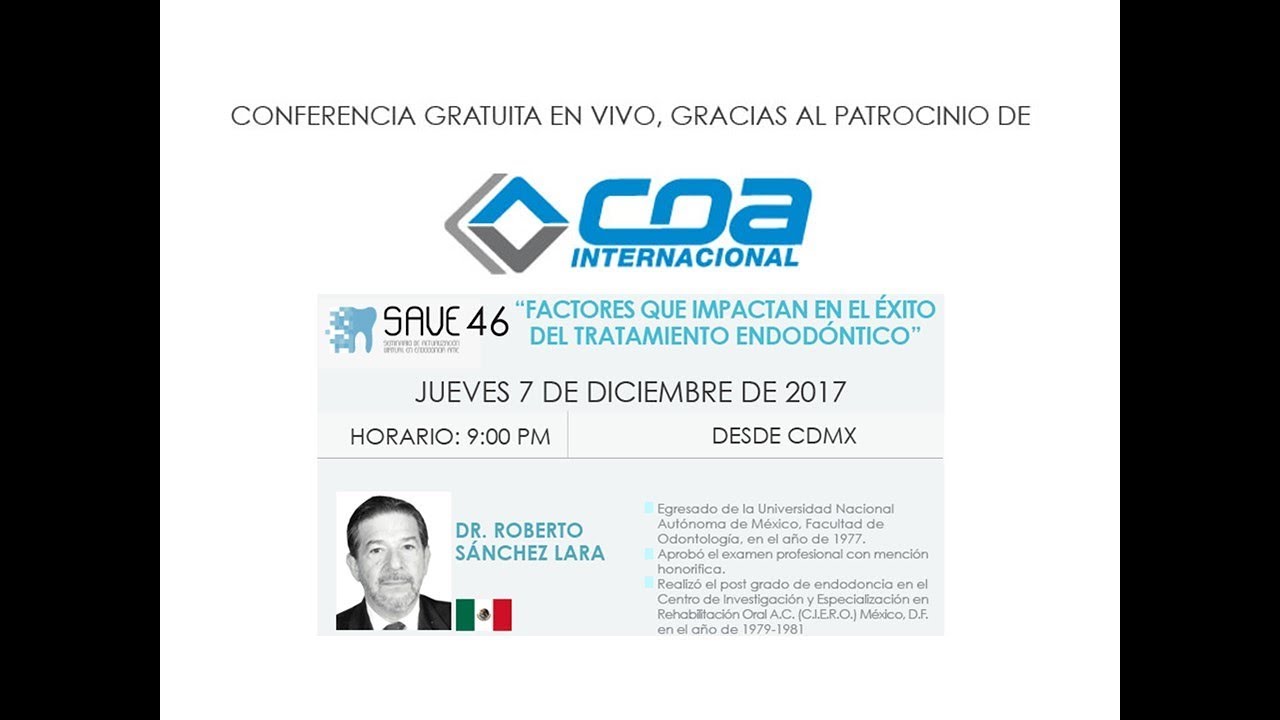 626 SAVE 46 de AME | Dr. Roberto Sánchez Lara | Factores que impactan en el éxito