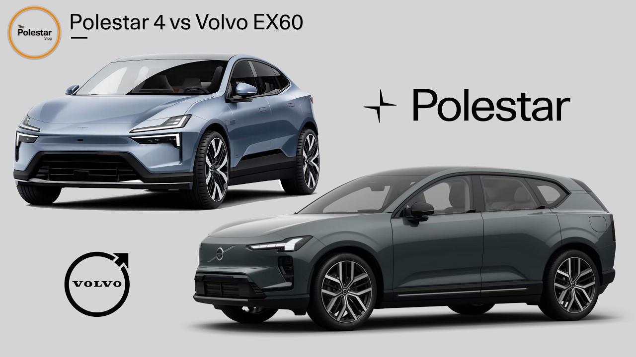 🆕 Volvo EX60 vs Polestar 4 || Comparativa al detalle