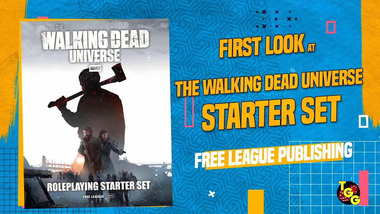 The Walking Dead Universe Roleplaying Starter Set | Unboxing and First Look