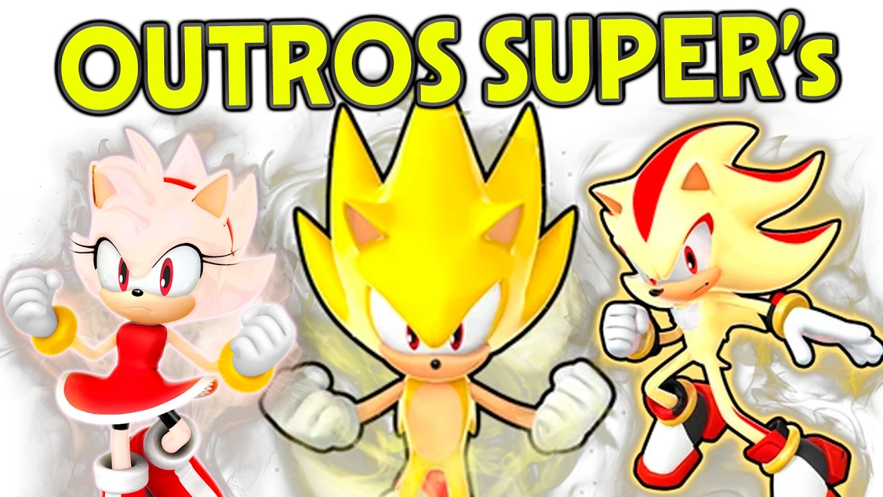 Все 11 трансформаций банды SUPER Sonic