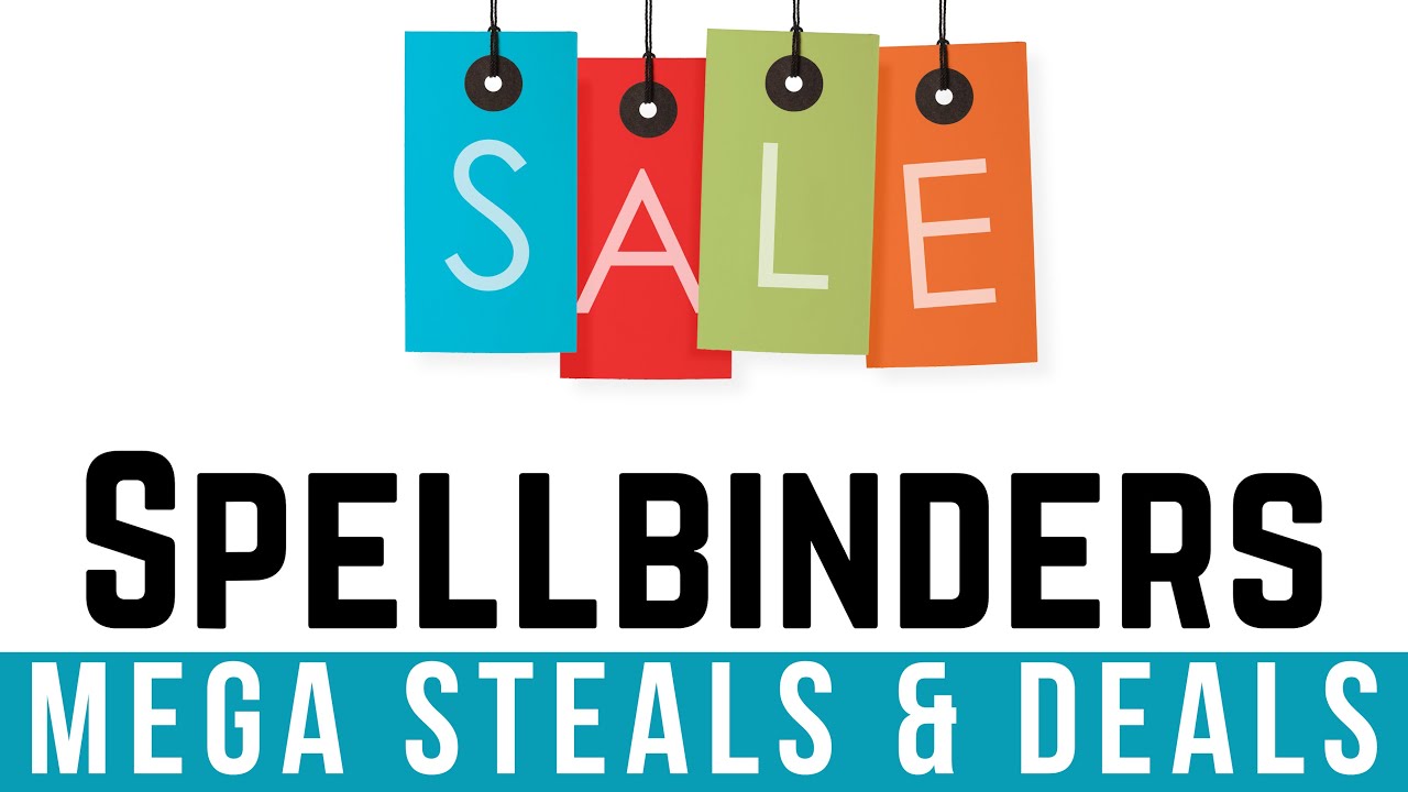 Must See! Mega Steals & Deals Sale at Spellbinders & HAUL | #papercraft #cardmaking