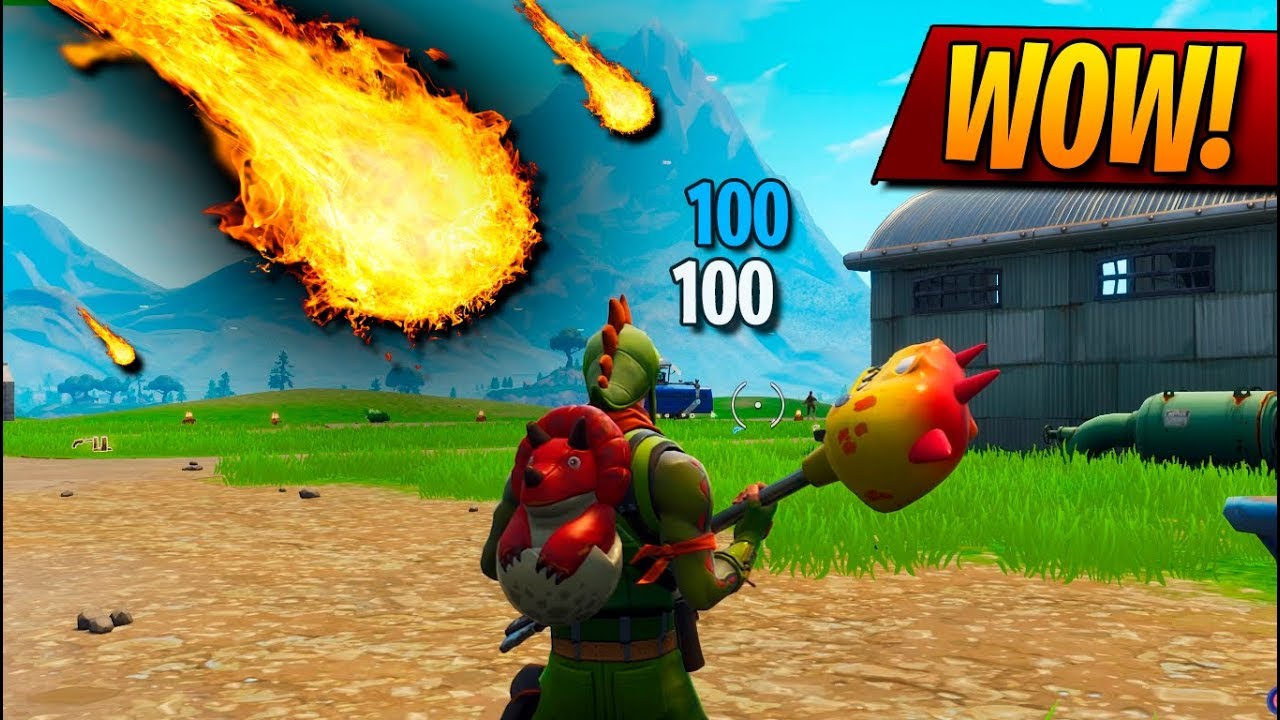 ¿PUEDE MATARTE 1 METEORITO? FORTNITE: Battle Royale