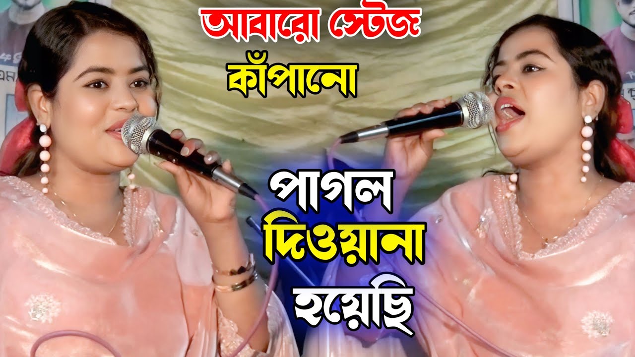 আবারো স্টেজ কাপালো | আমি পাগল দিওয়ানা হয়েছি | Ami Pagol  Diwana Hoyechi Dj  | mon baul2