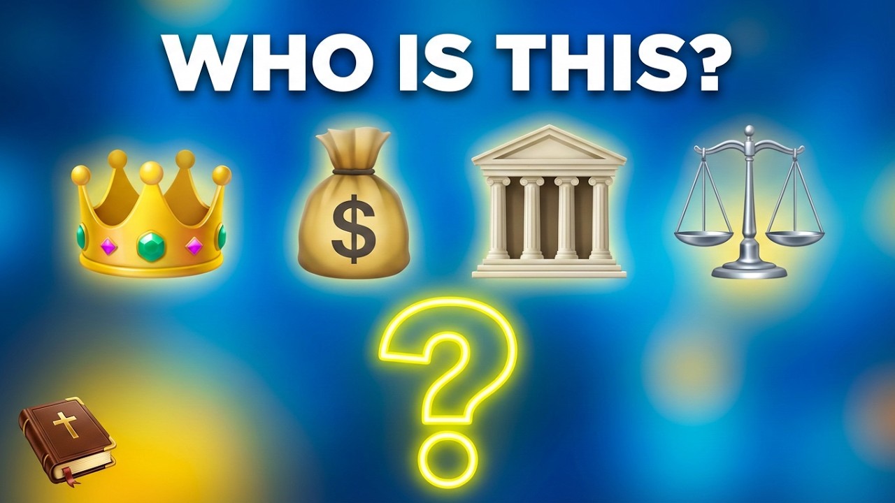 Emoji Bible Challenge! 📖💡| Guess the Bible Character from 4 Emojis! | Test Your Bible Knowledge