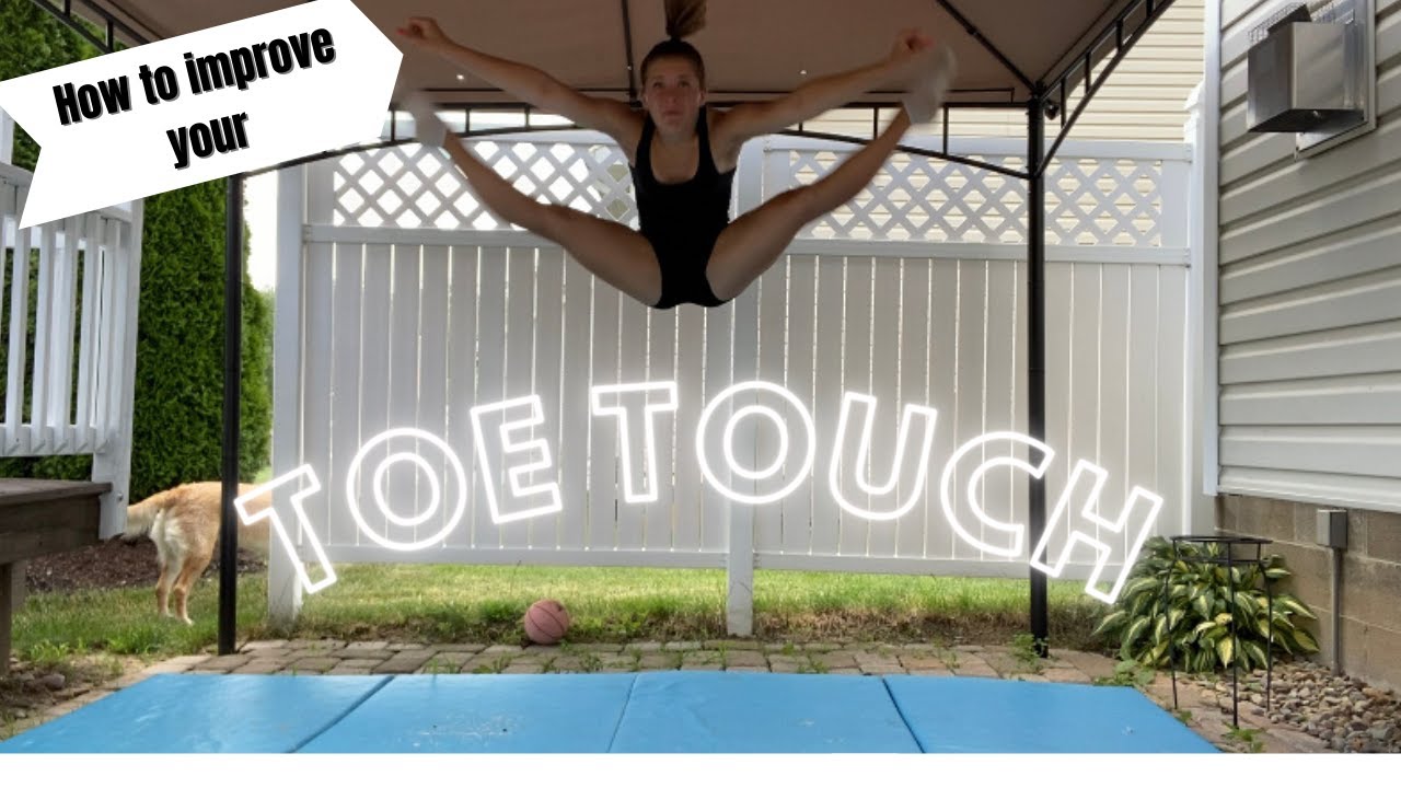 HOW TO IMPROVE YOUR TOE TOUCH | keeks tumbles