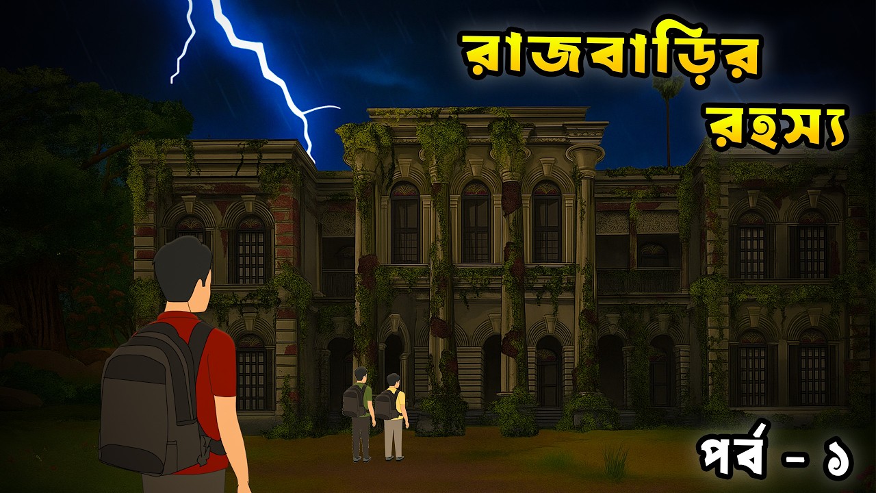 রাজবাড়ির রহস্য  পর্ব - ১ । সত্য ঘটনা  | bangla bhuter cartoon