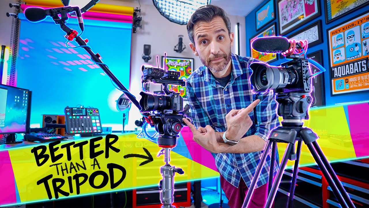 I Replaced My Tripod with An Awesome Rolling Stand