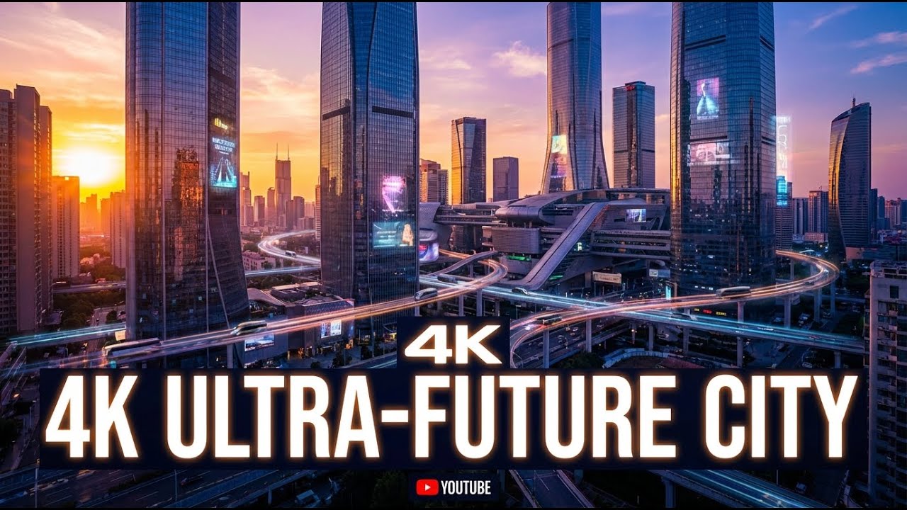 Futuristic Megastructures & AI | Hyper-Realistic Vision of Tomorrow in 4K