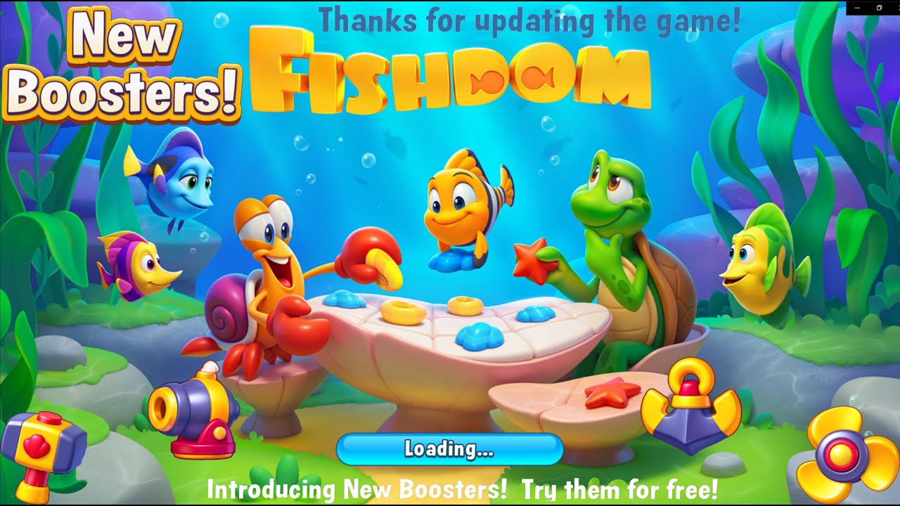 Fishdom levels 8717 - 8740 with new Boosters and with Expedition Event - Farm Adventures