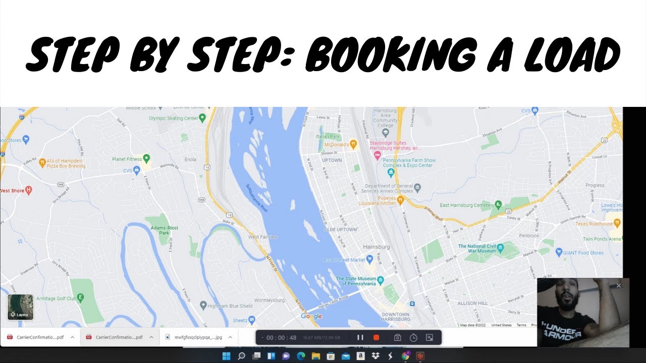 Freight Dispatch: PROCESS OF BOOKING A LOAD