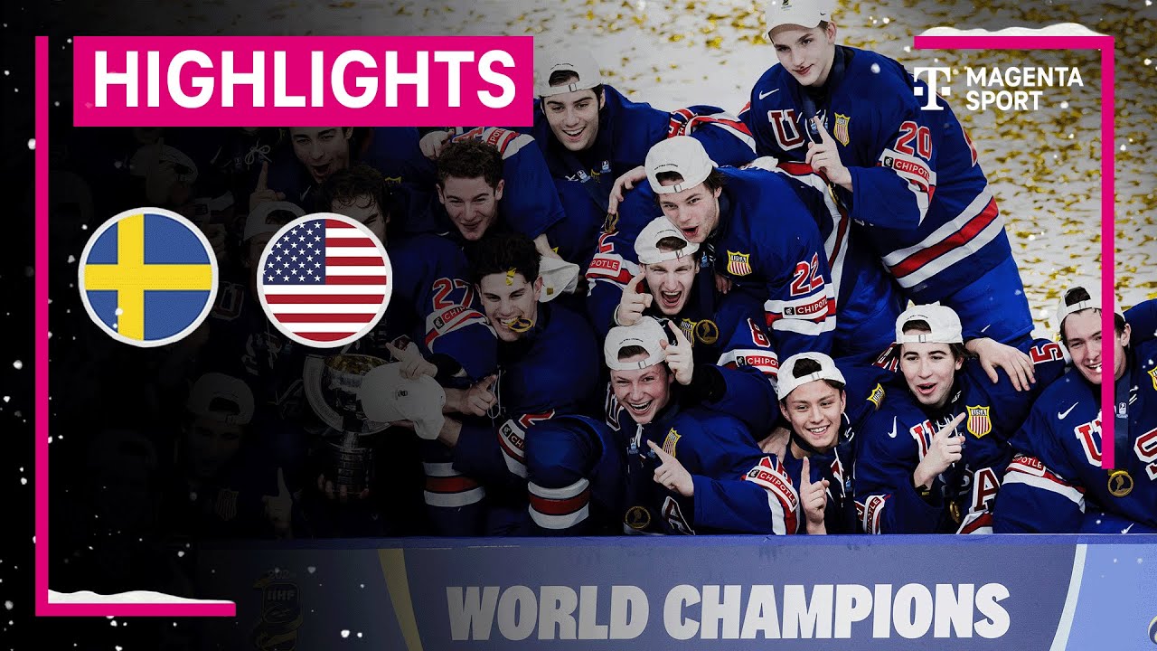 Schweden - USA | IIHF U20 Eishockey-WM | MAGENTA SPORT