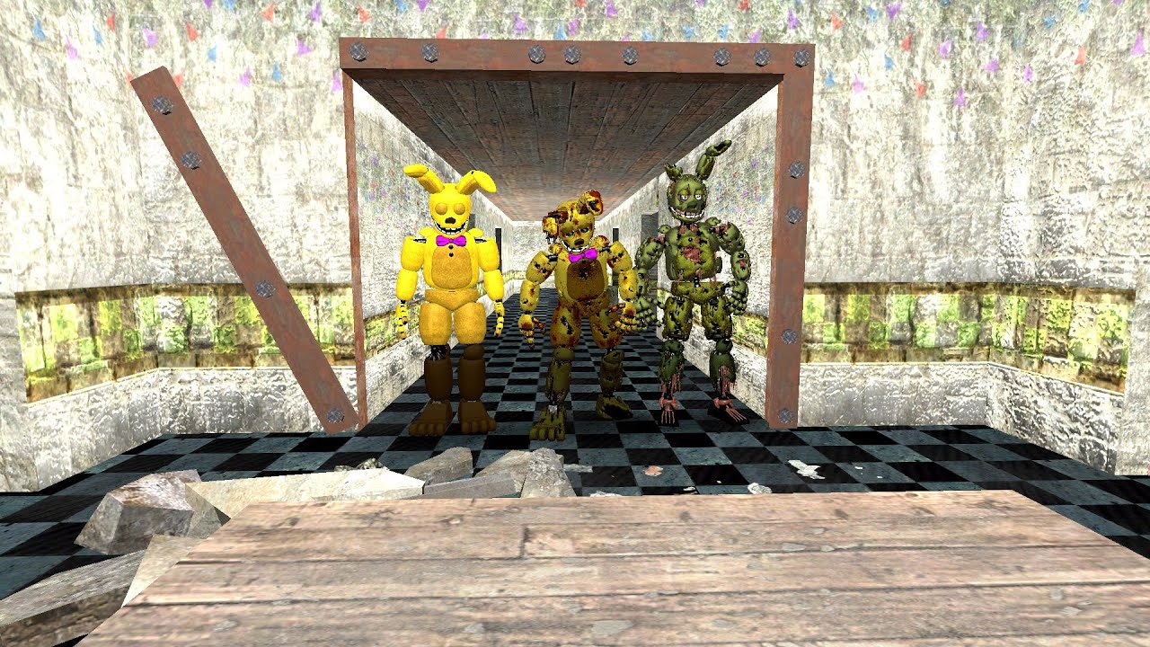 Фнаф 2 выживание - FNAF Garry's mod
