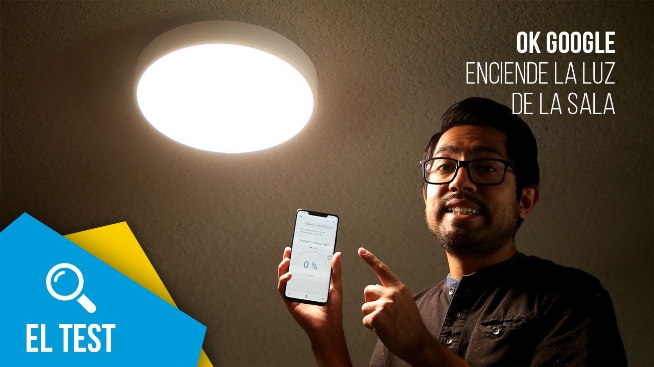 Lámpara inteligente Xiaomi para la sala | El test