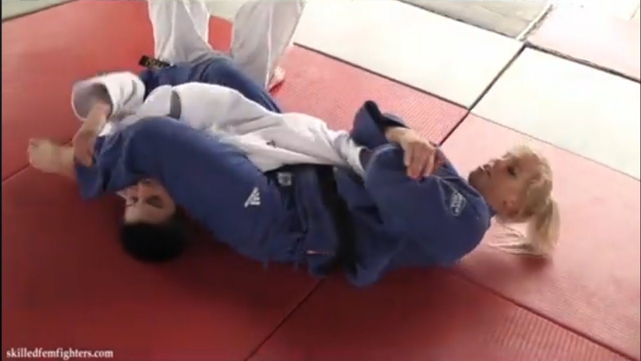Reverse Ryona/逆リョナ Judo Male vs Franciska Szabo