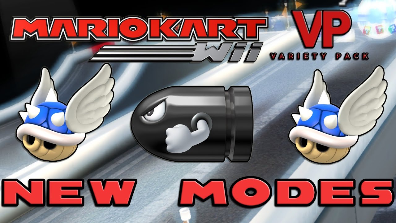 Mario Kart Wii New Gamemodes! (Variety Pack v3 Showcase)