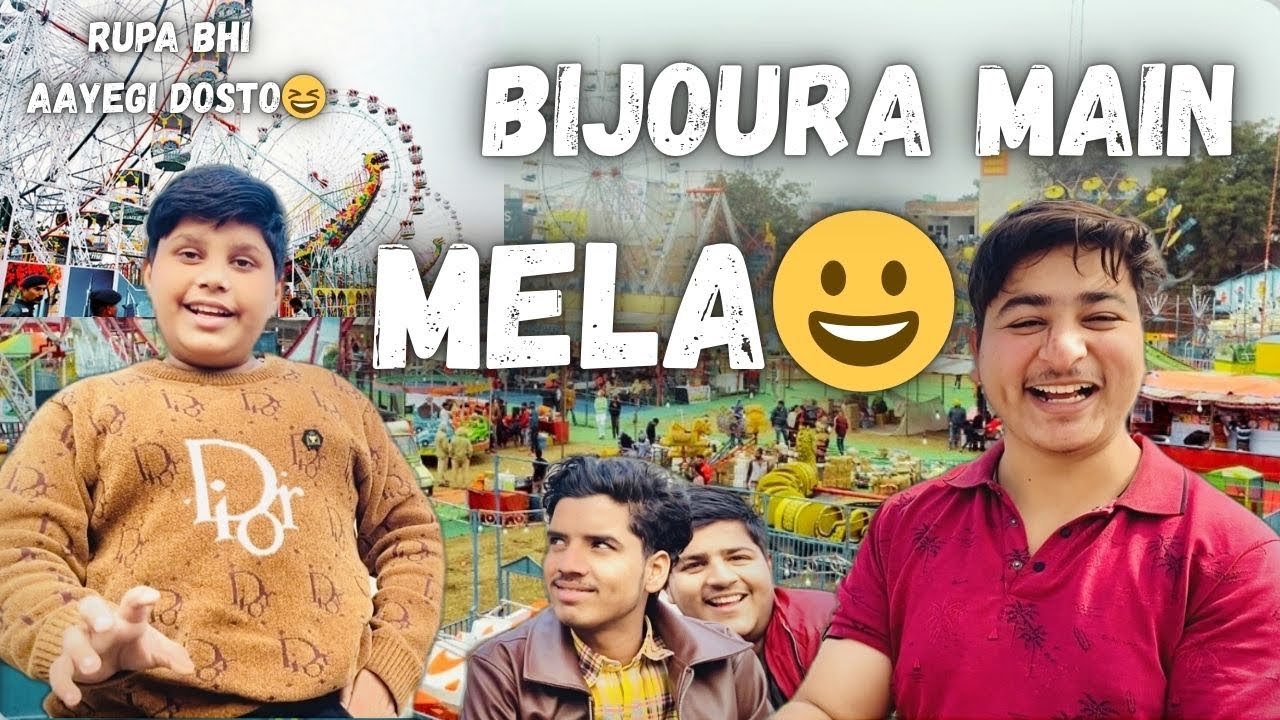 SHOPPING 🛍️ WITH BOY’S 😀 BIJOURA MAIN MELA 🎡 