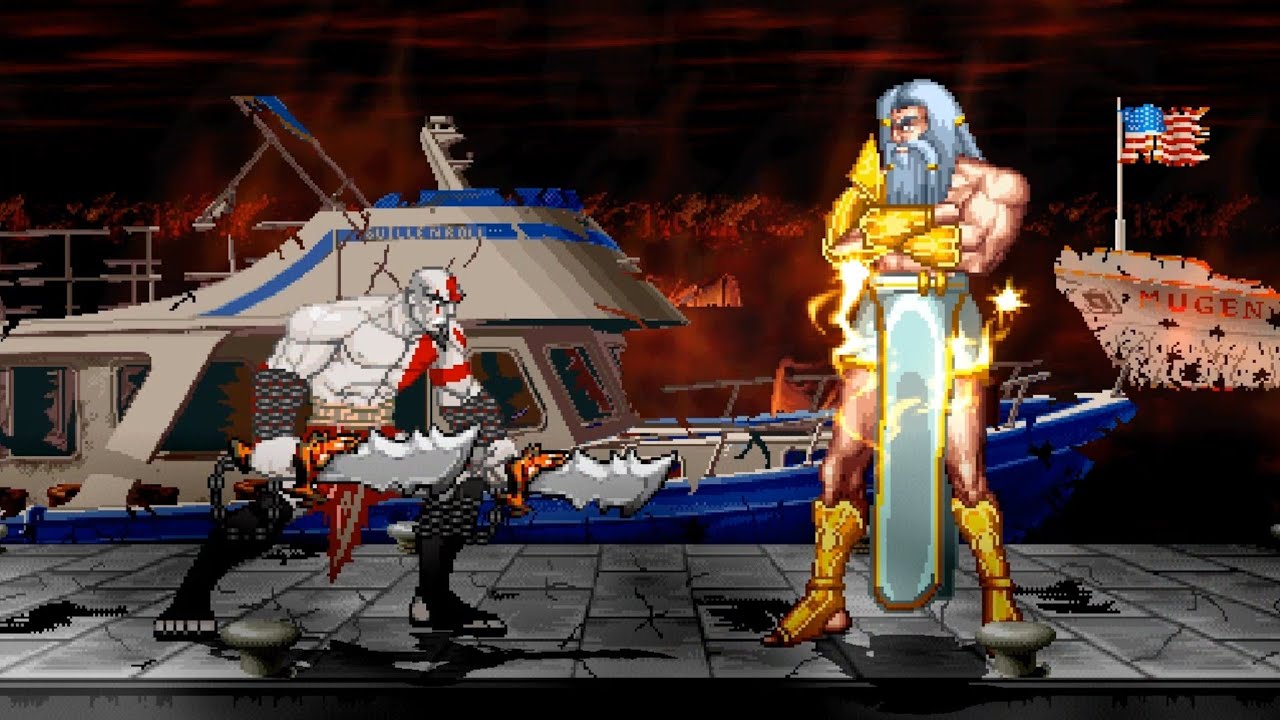 KRATOS vs ZEUS - The most epic fight ever made!