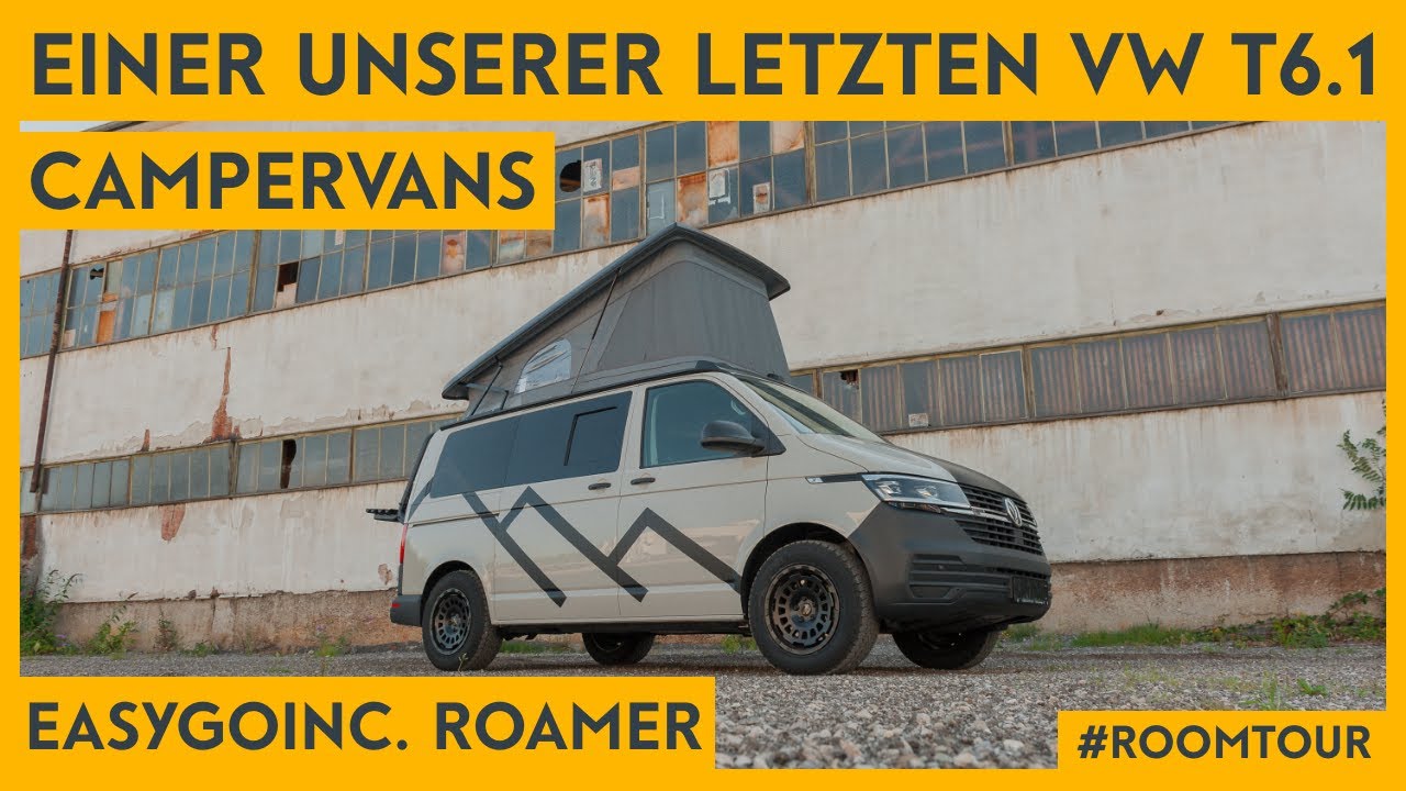 Einer unserer letzten VW T6.1 Campervans | easygoinc. ROAMER