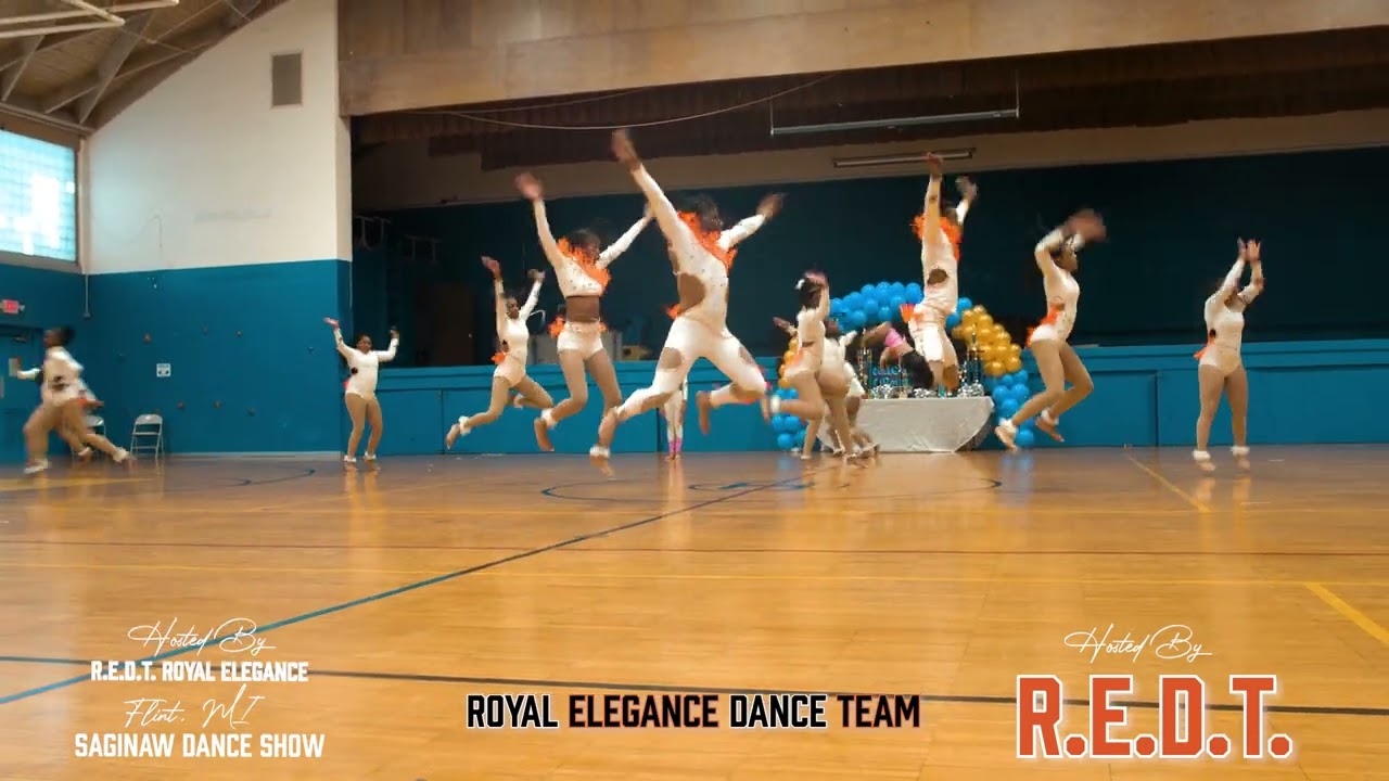 Royal Elegance Dance Team | Field Show | Flint, MI Majorette Dance Competition