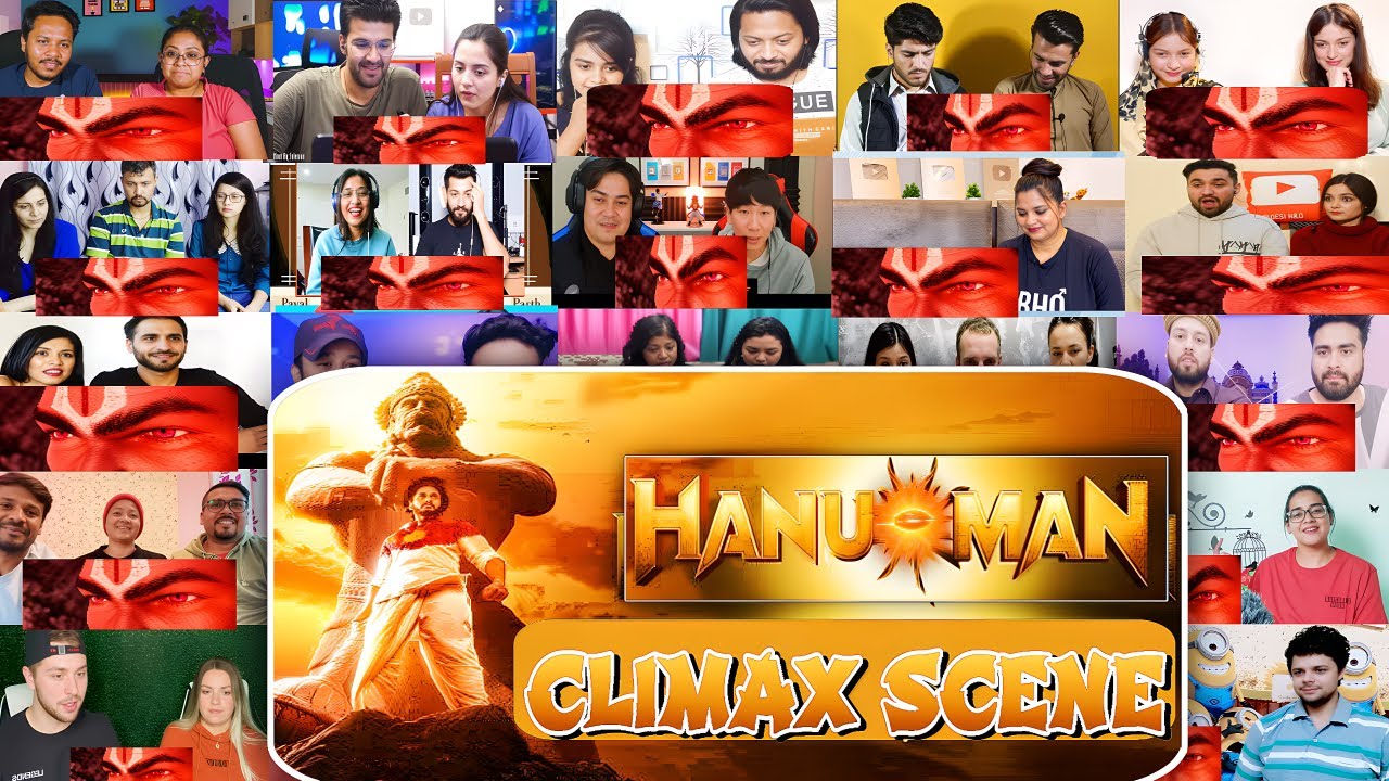 Hanuman Movie Climax Scene Mashup | Mixed Reaction